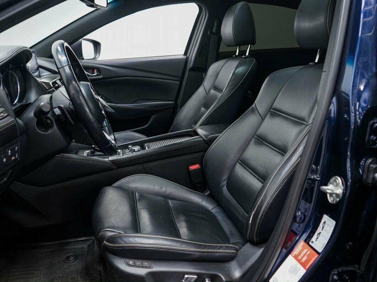 Mazda 6 2018, синий