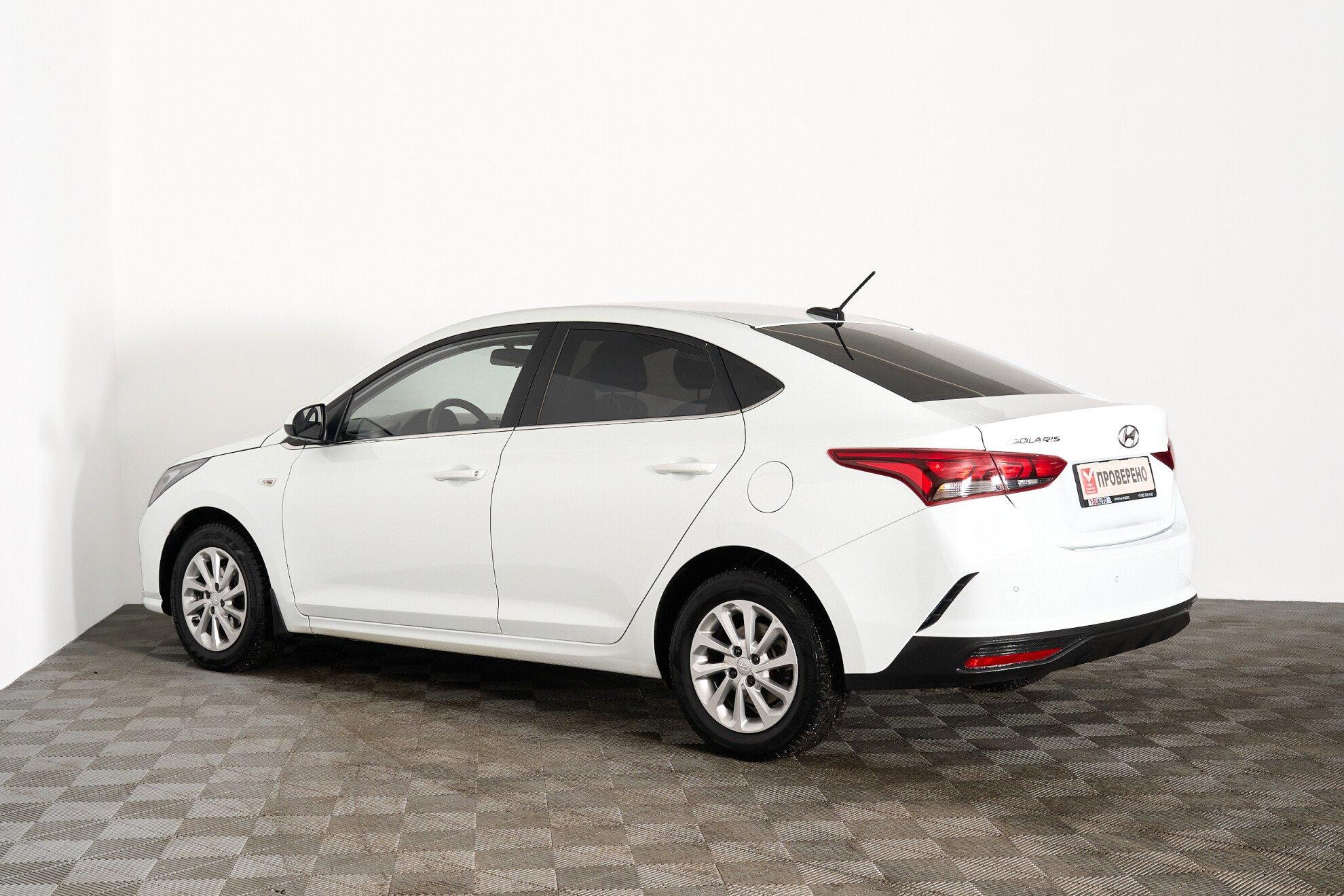 Hyundai Solaris 2020, белый