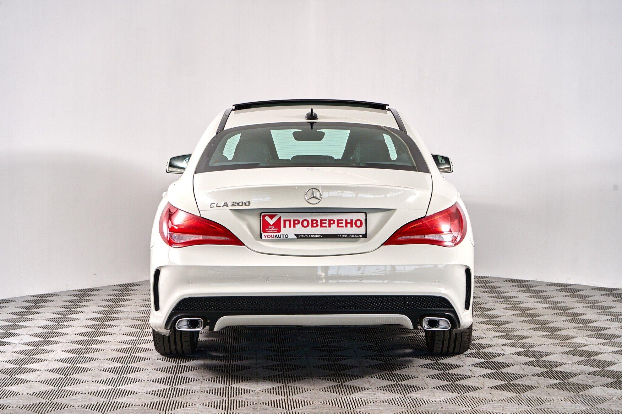 Mercedes-Benz CLA 2013, белый