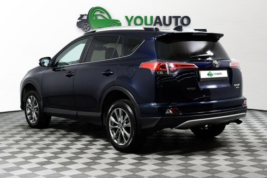 Toyota RAV4 2019, синий