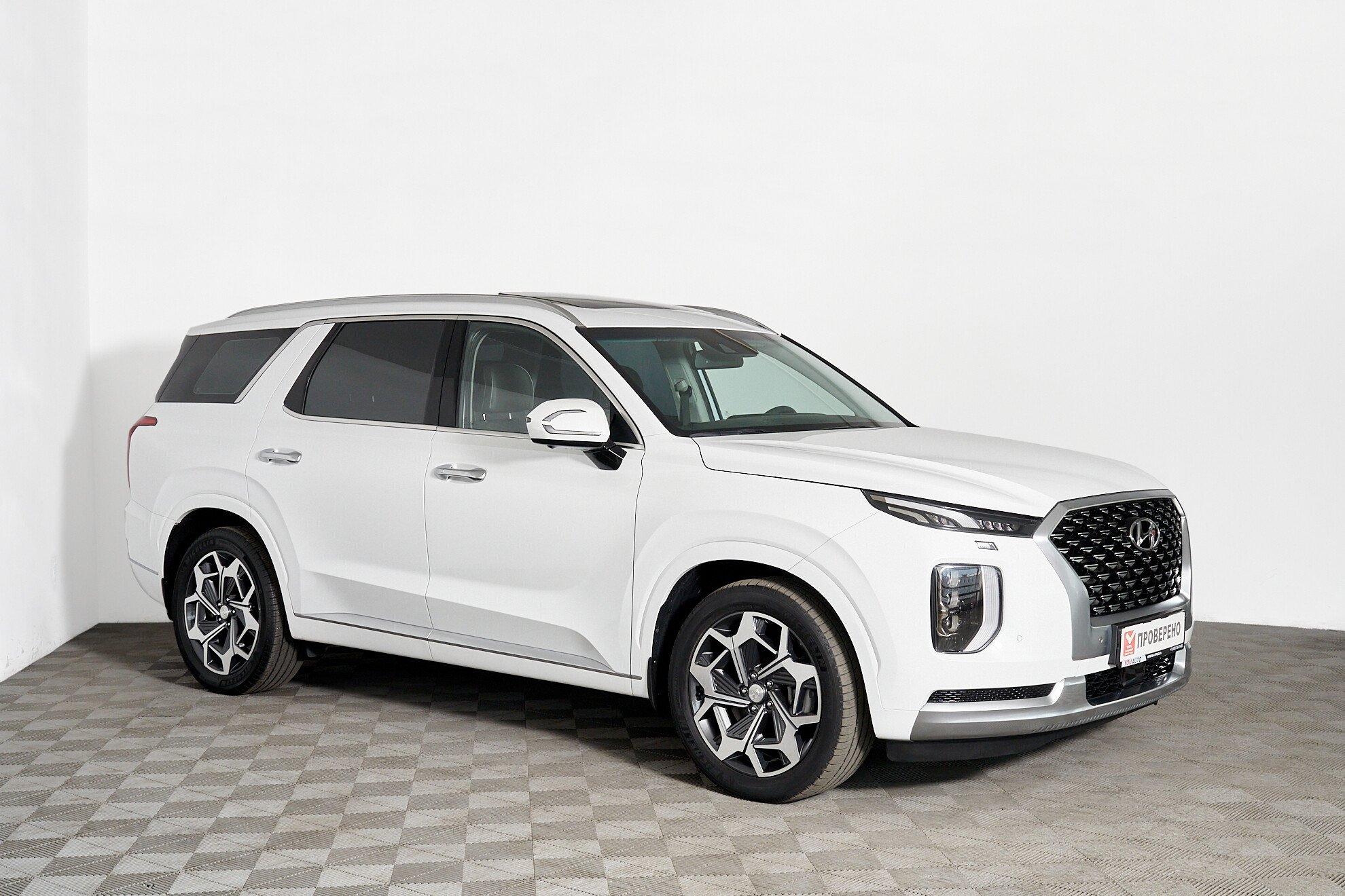Hyundai Palisade 2022, белый