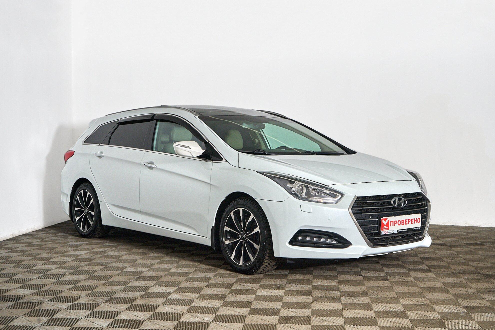 Hyundai i40 2016, белый