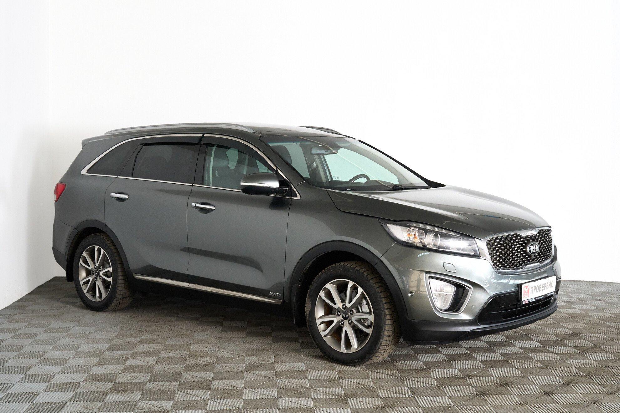 Kia Sorento 2015, серый