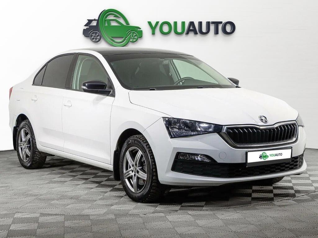 Skoda Rapid 2021, белый