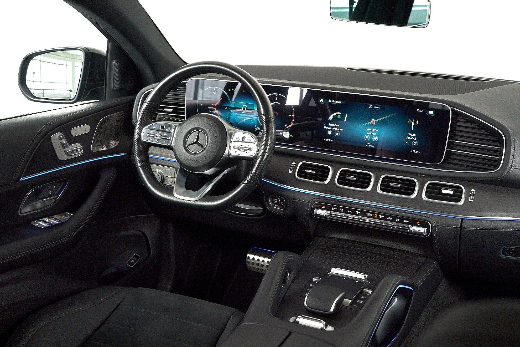 Mercedes-Benz GLE Coupe 2022, серый