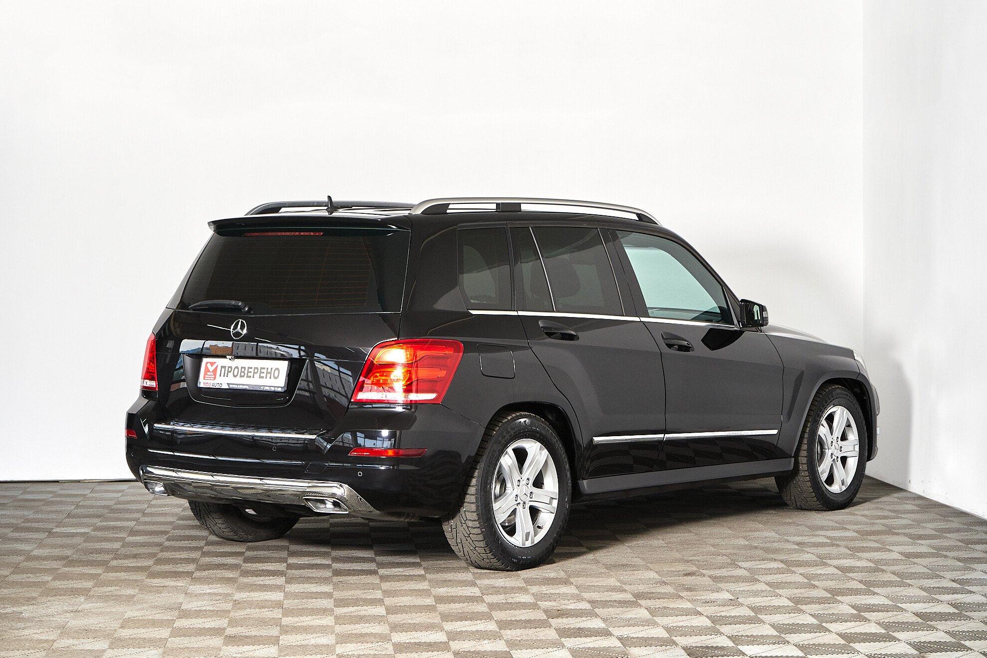 Mercedes-Benz GLK-Класс 2013, черный