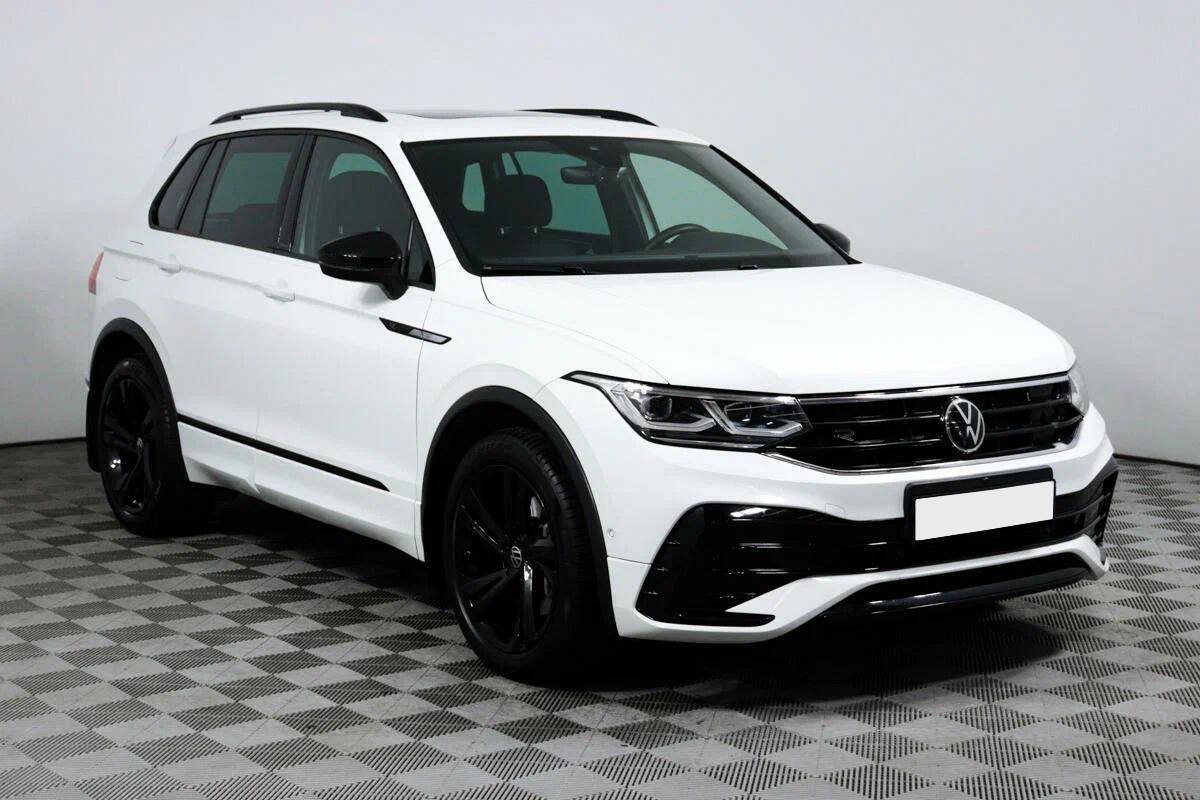 Volkswagen Tiguan 2022, белый