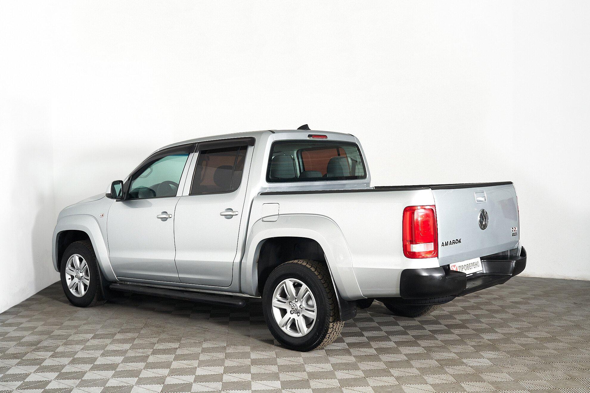 Volkswagen Amarok 2013, серебряный