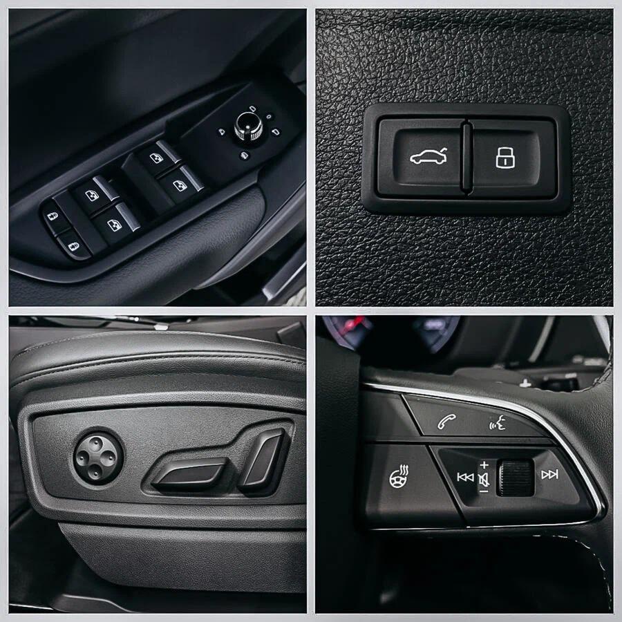 Audi Q5 2022, черный