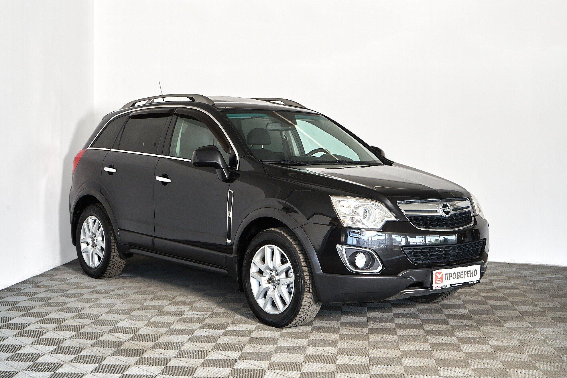 Opel Antara 2012, черный