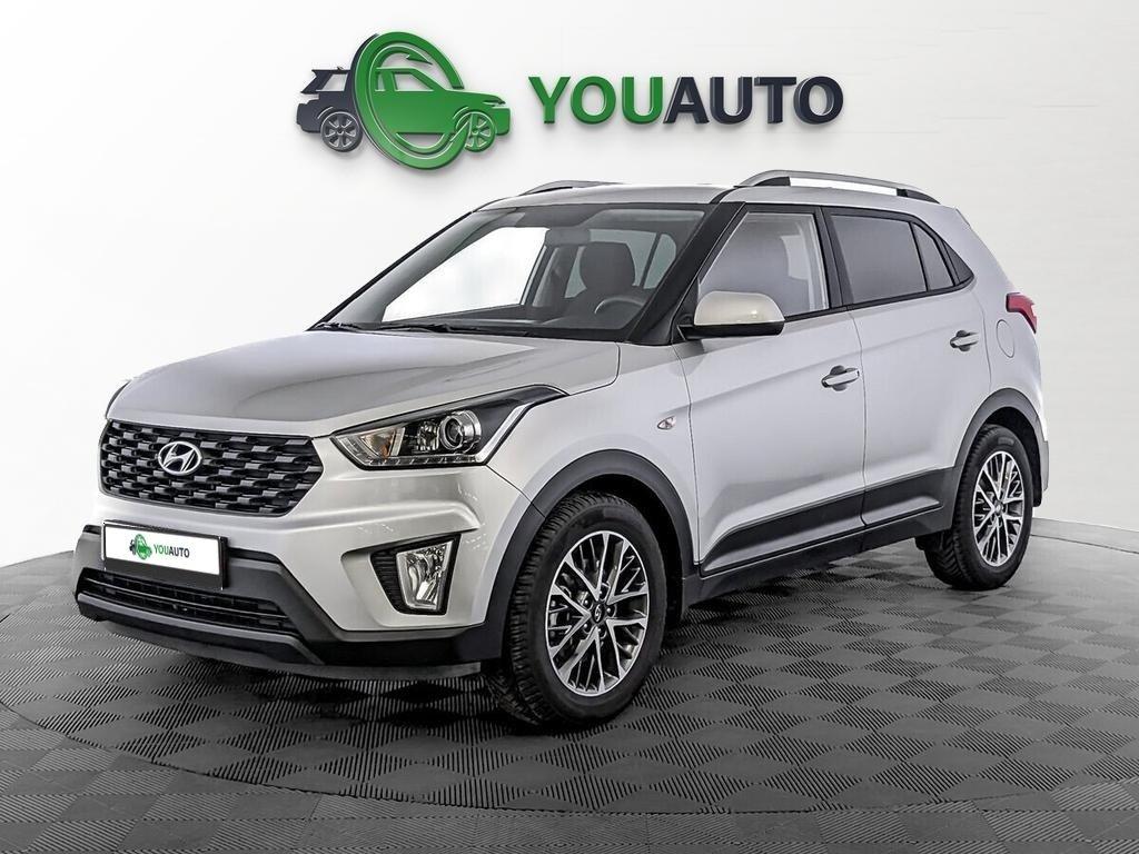 Hyundai Creta 2021, серебряный