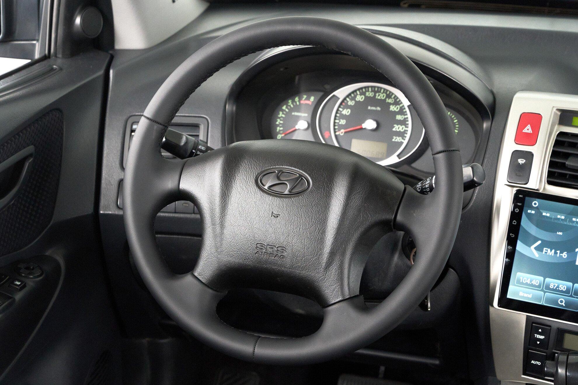 Hyundai Tucson 2007, черный