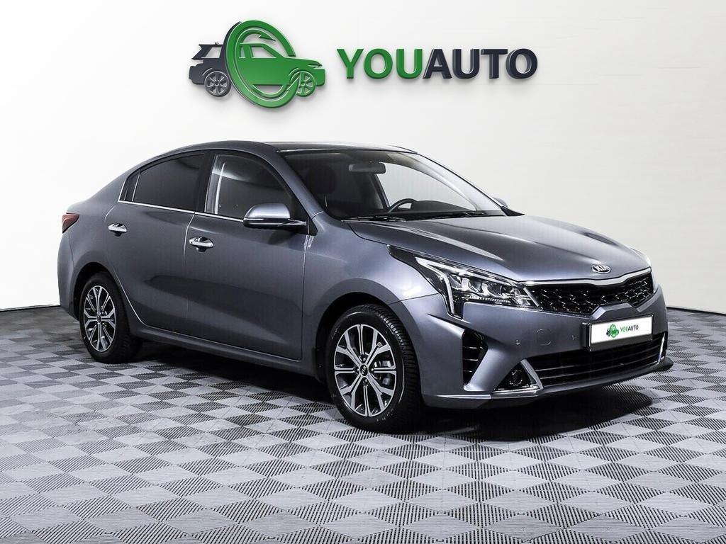 Kia Rio 2021, серый