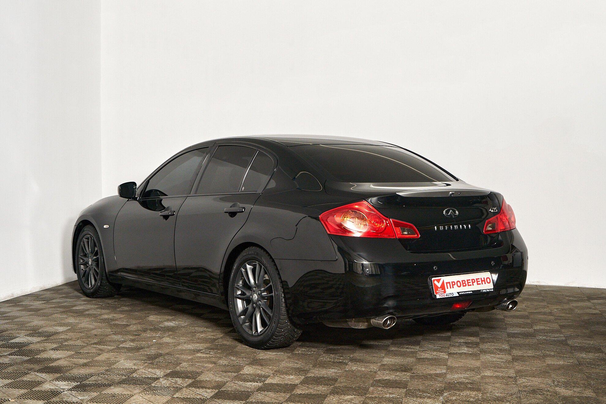 Infiniti G 2010, черный