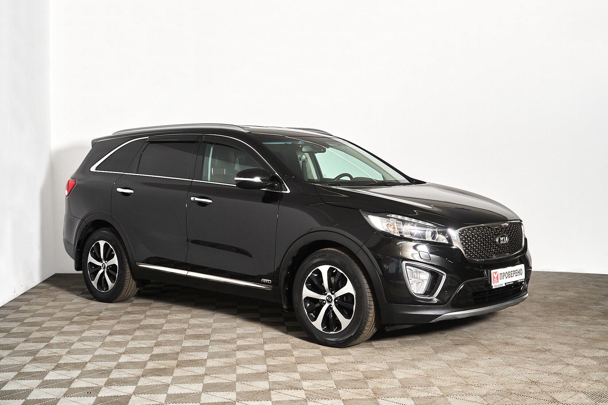 Kia Sorento 2017, черный