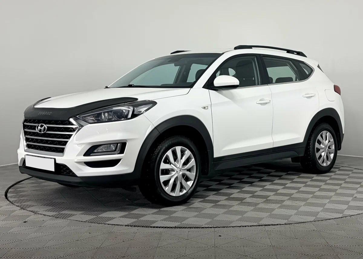 Hyundai Tucson 2020, белый