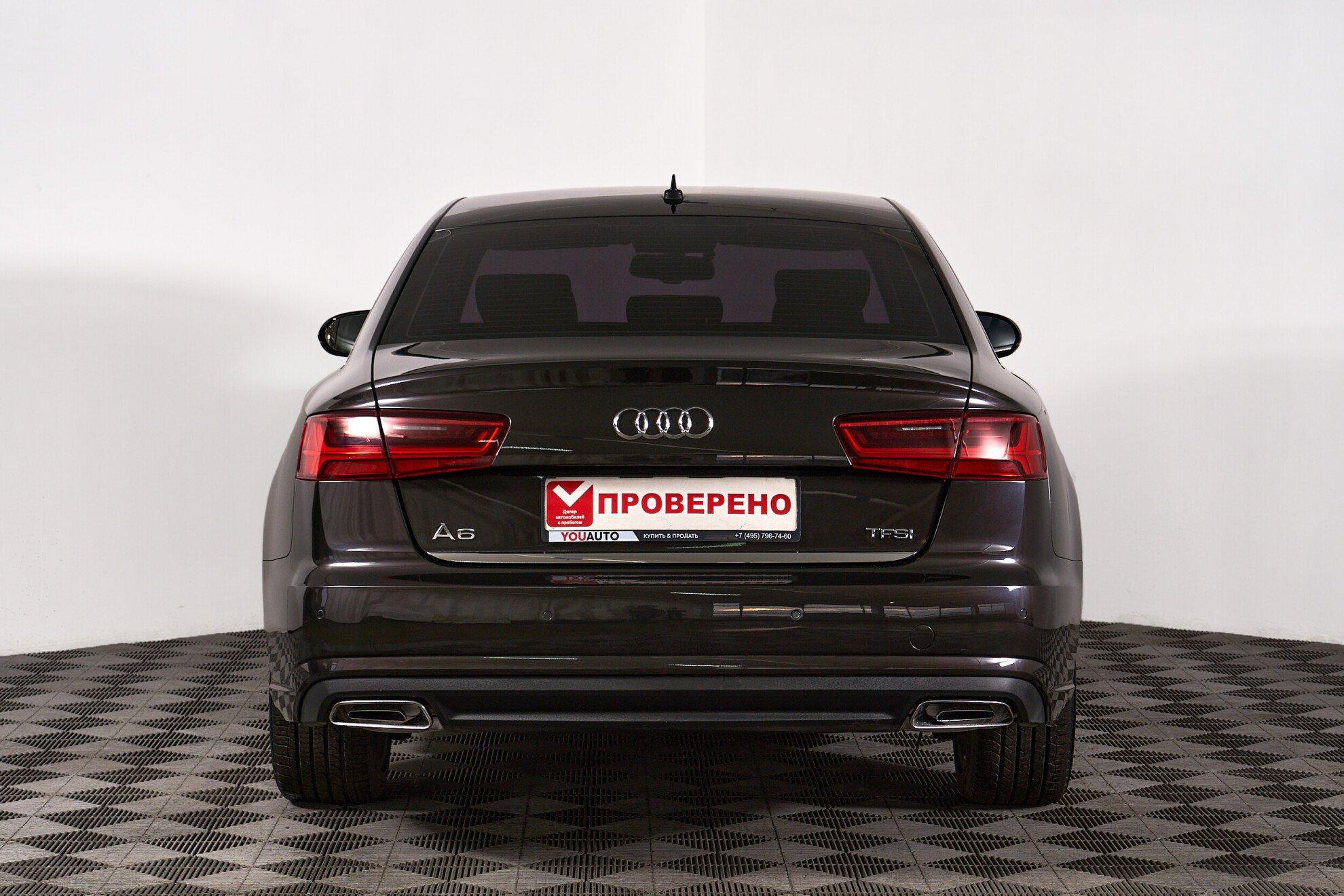 Audi A6 2016, серый