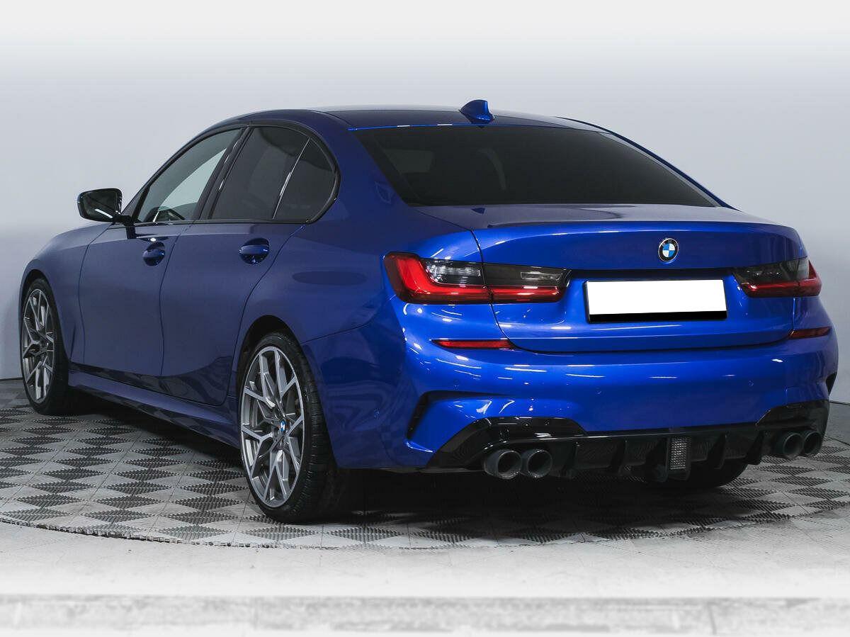 BMW 3 серии 2021, синий