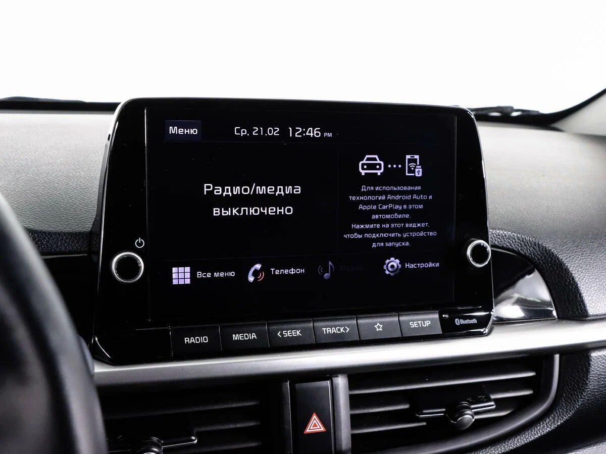 Kia Picanto 2021, черный