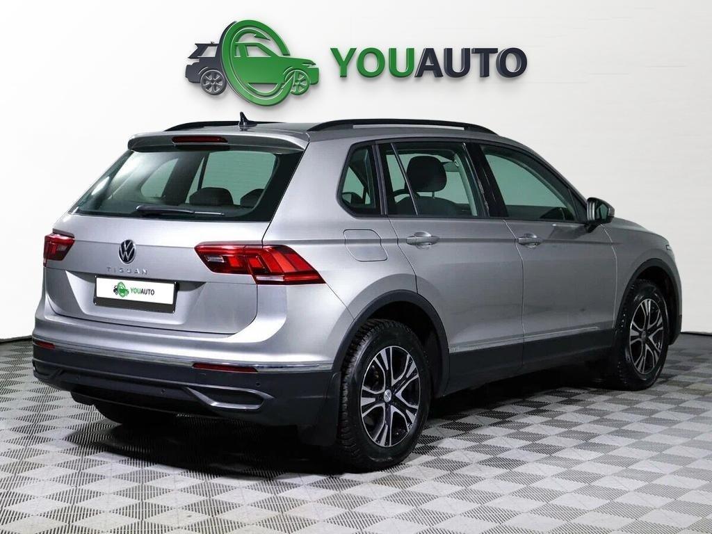 Volkswagen Tiguan 2020, серебряный