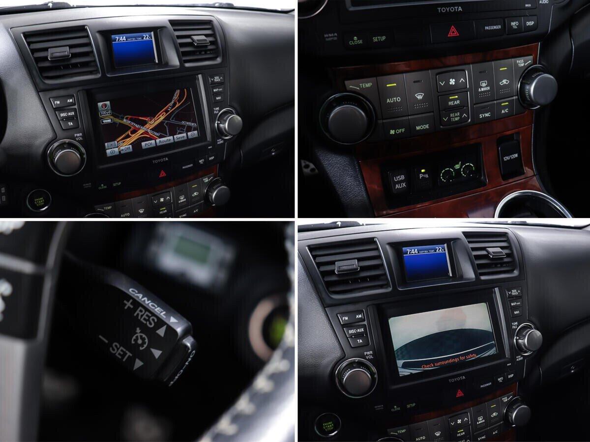Toyota Highlander 2012, белый