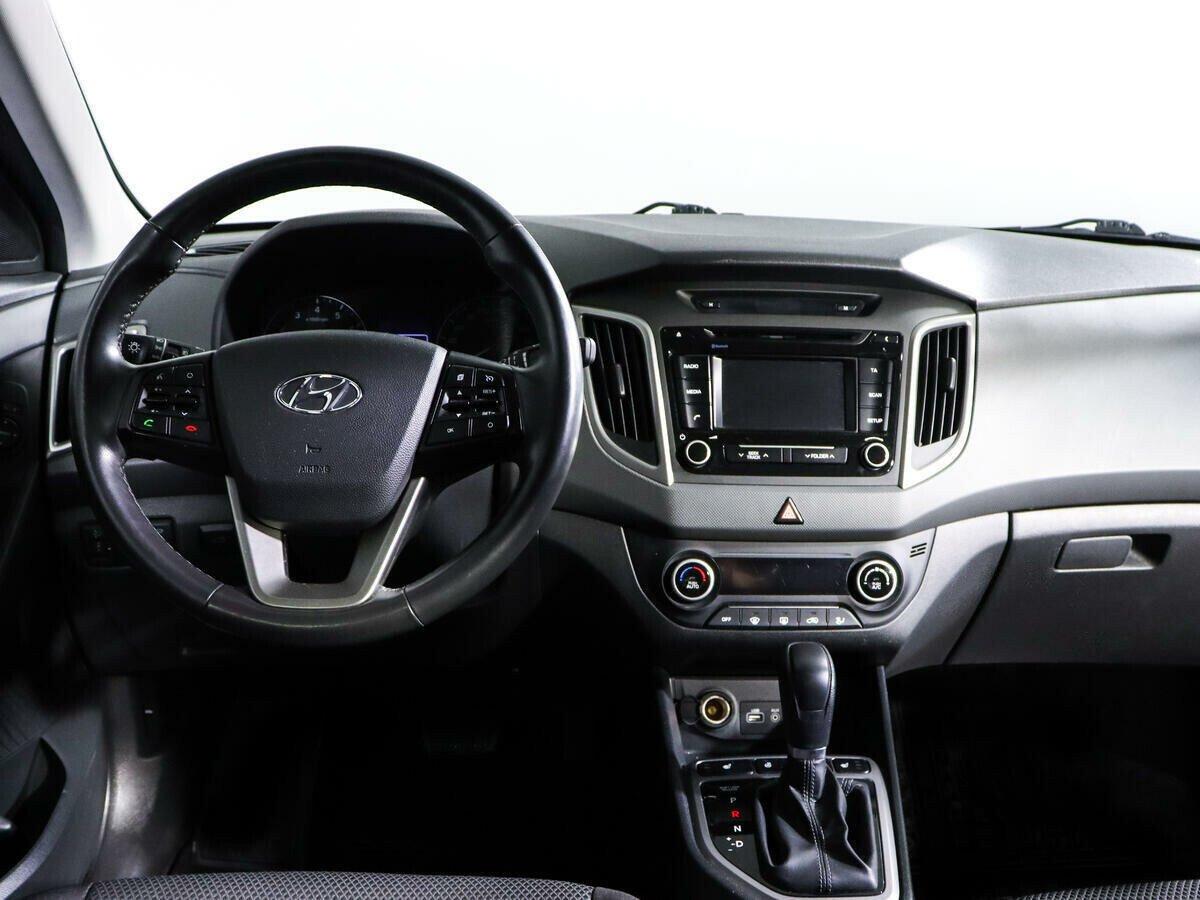 Hyundai Creta 2019, серебряный