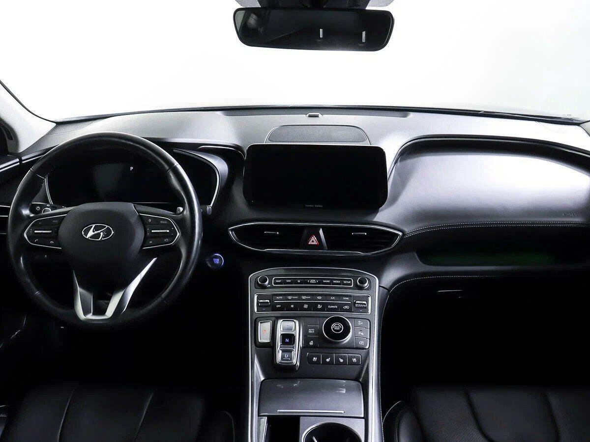 Hyundai Santa Fe 2020, черный