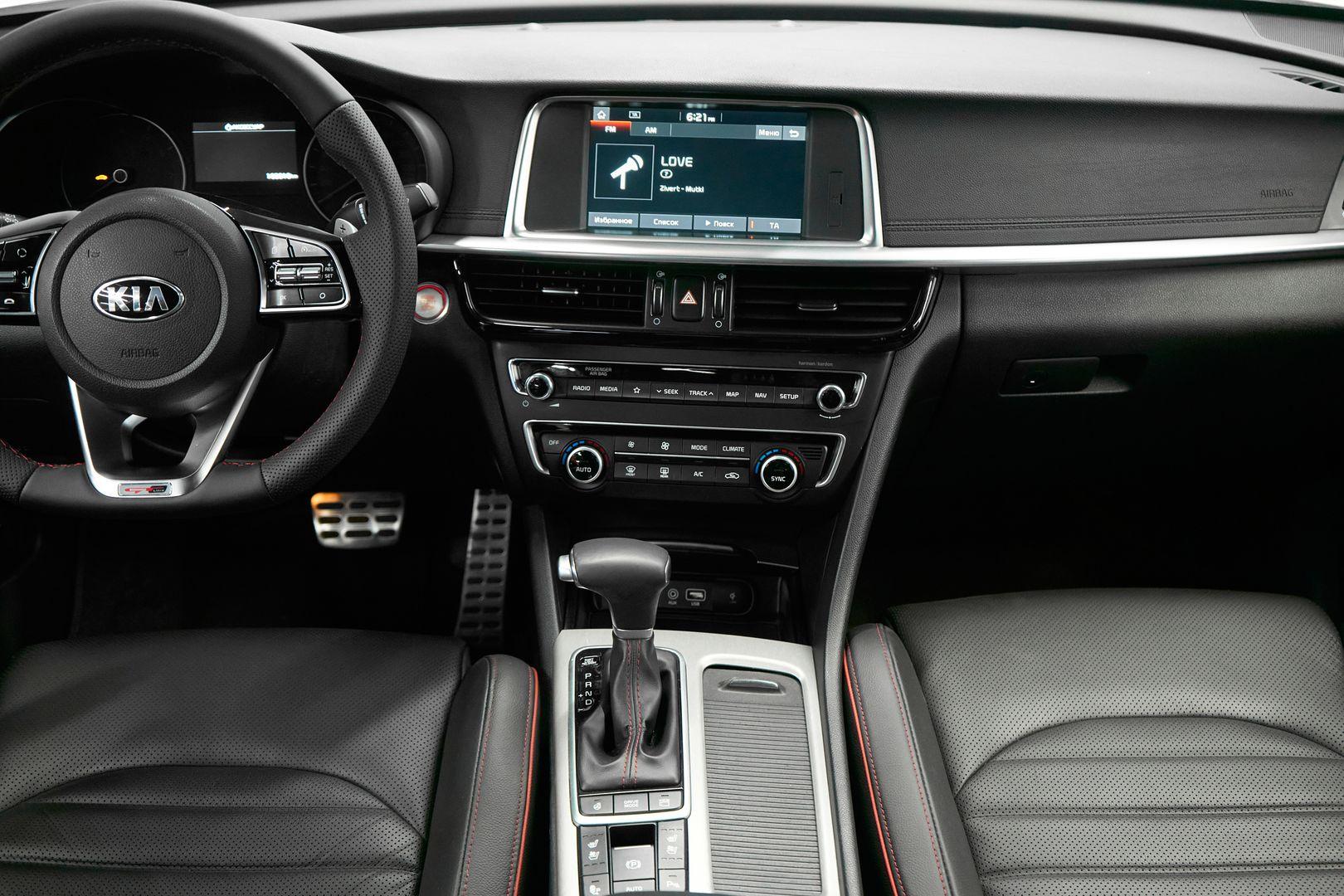 Kia Optima 2018, белый