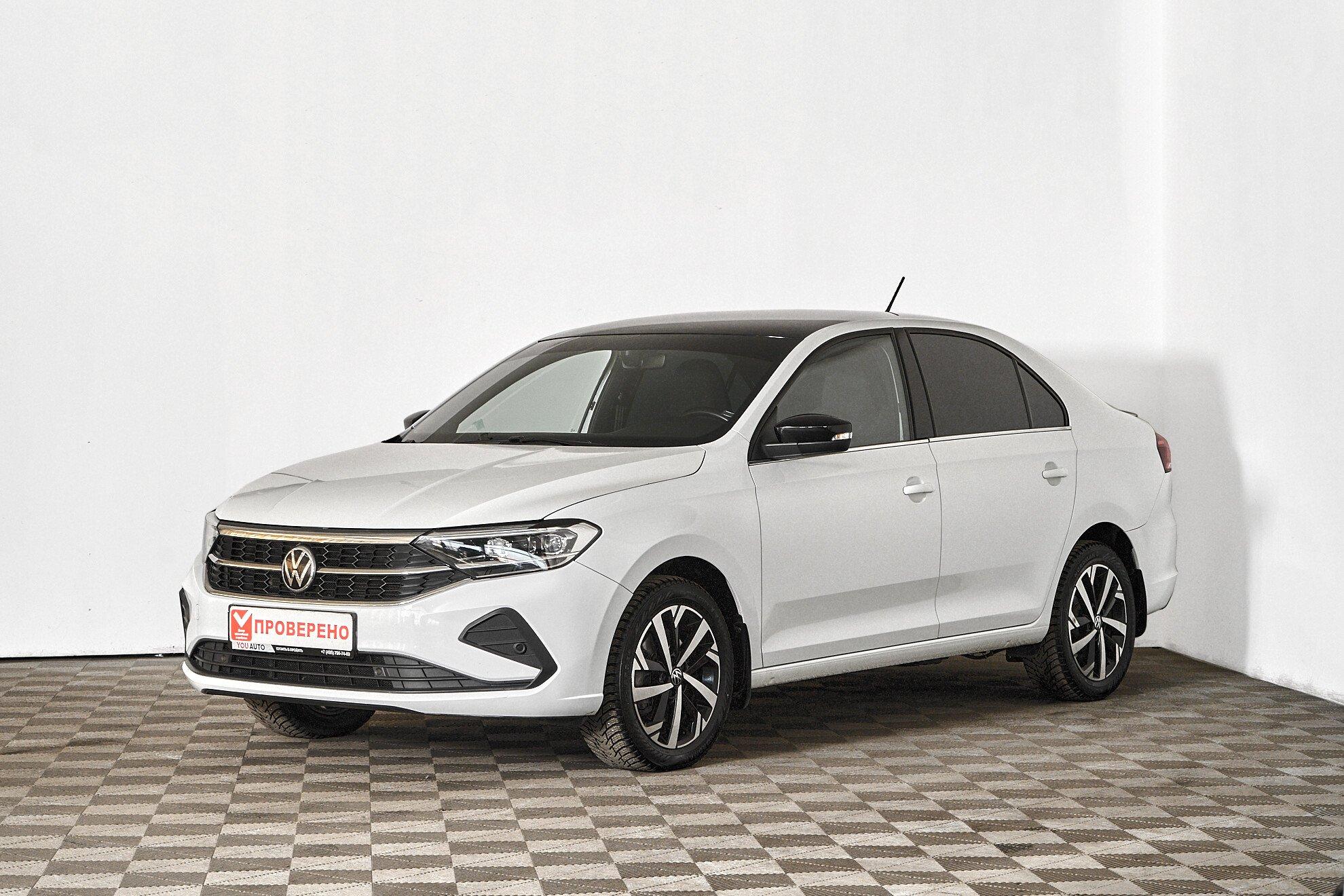 Volkswagen Polo 2021, белый