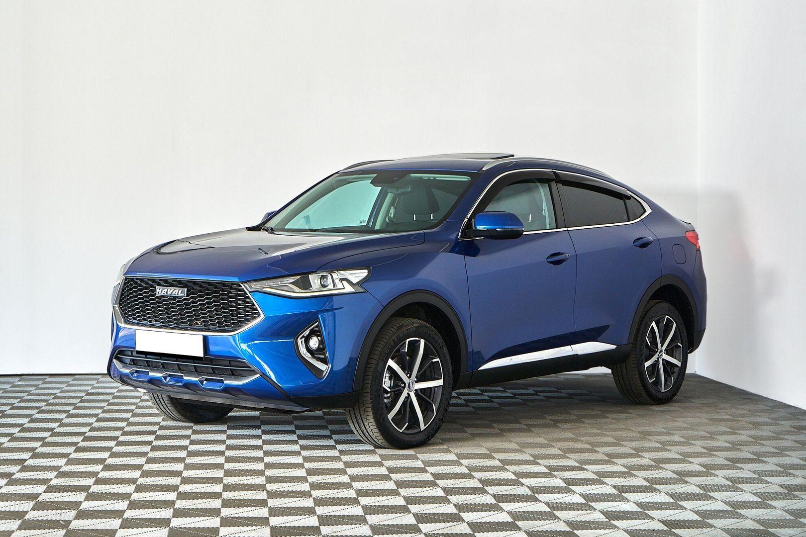 Haval F7x 2020, синий