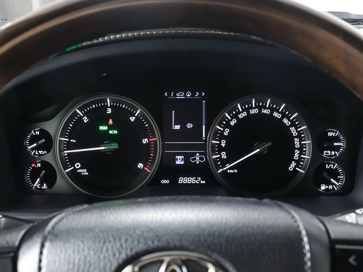 Toyota Land Cruiser 2019, синий