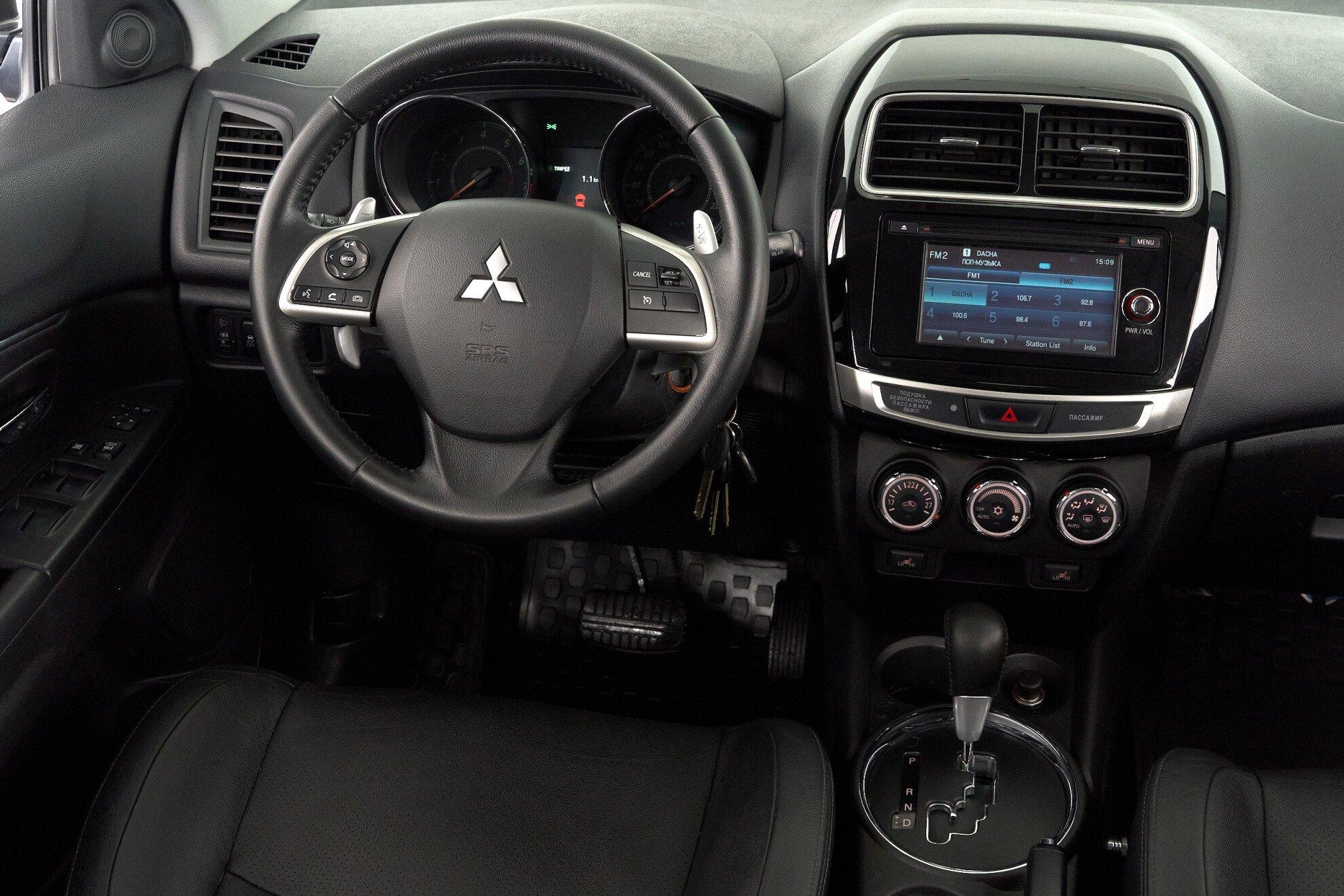 Mitsubishi ASX 2014, черный