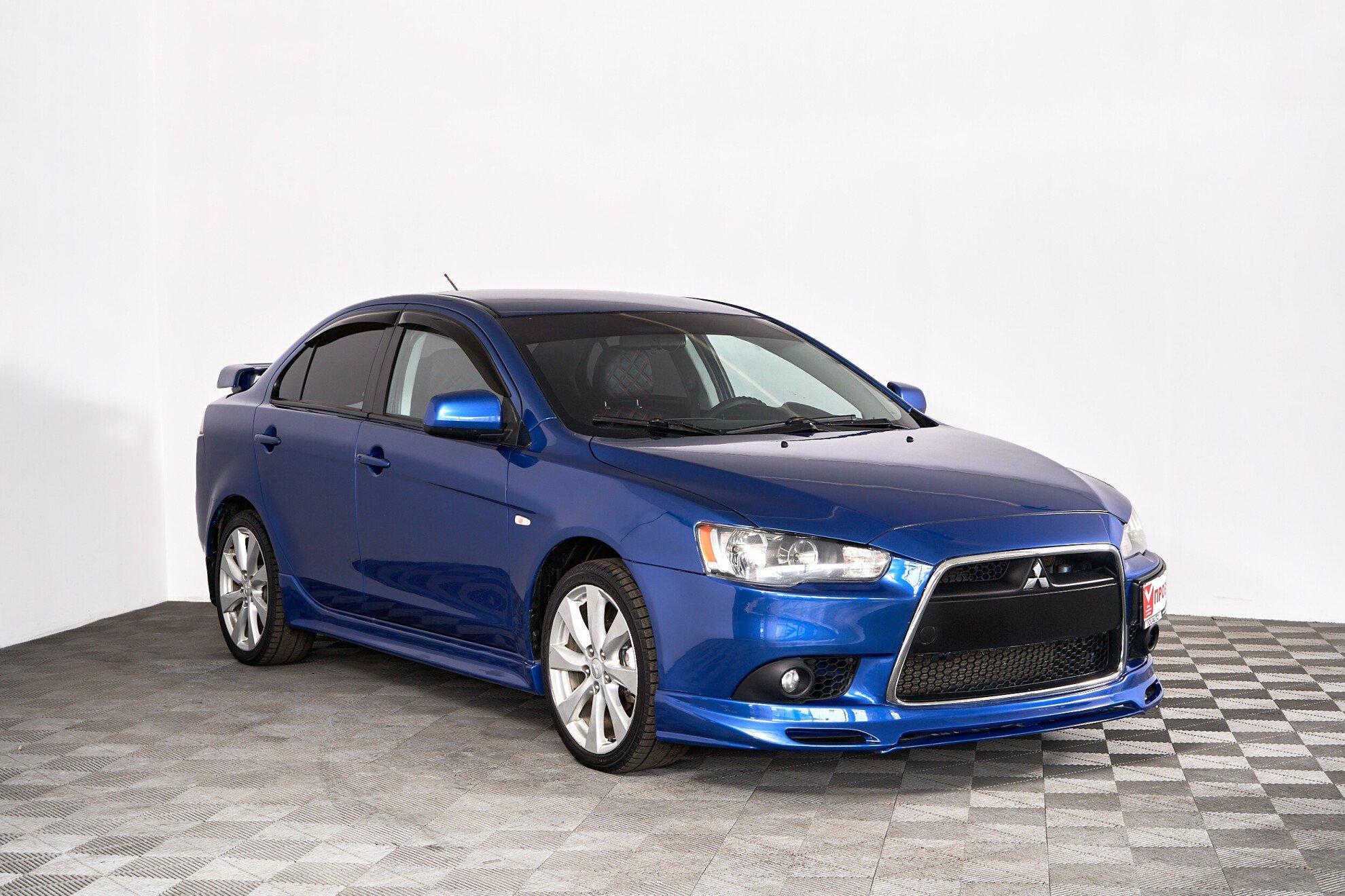 Mitsubishi Lancer 2013, синий