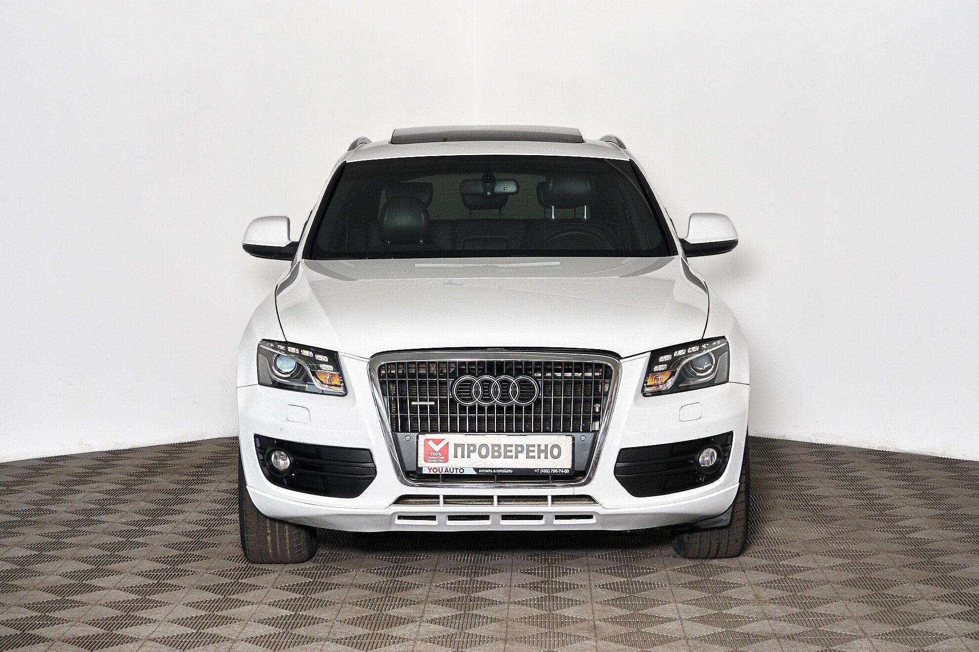 Audi Q5 2010, белый