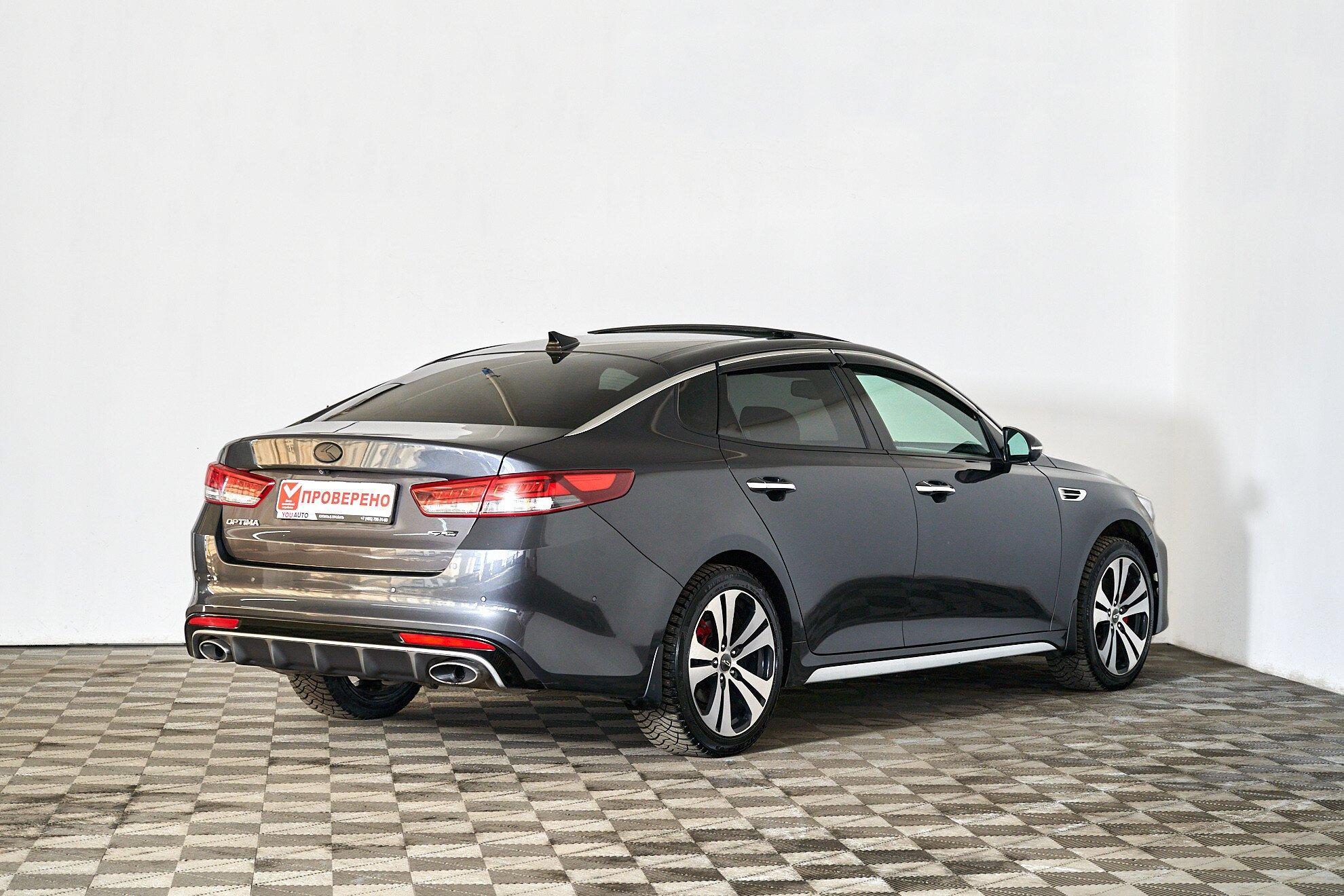 Kia Optima 2017, серый