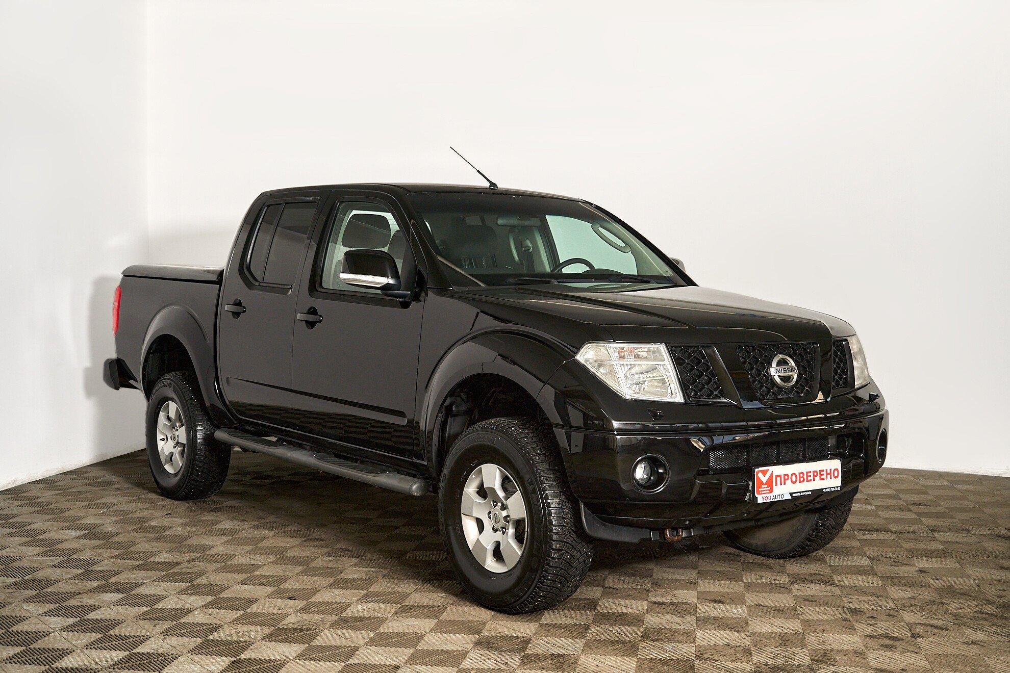Nissan Navara (Frontier) 2007, черный