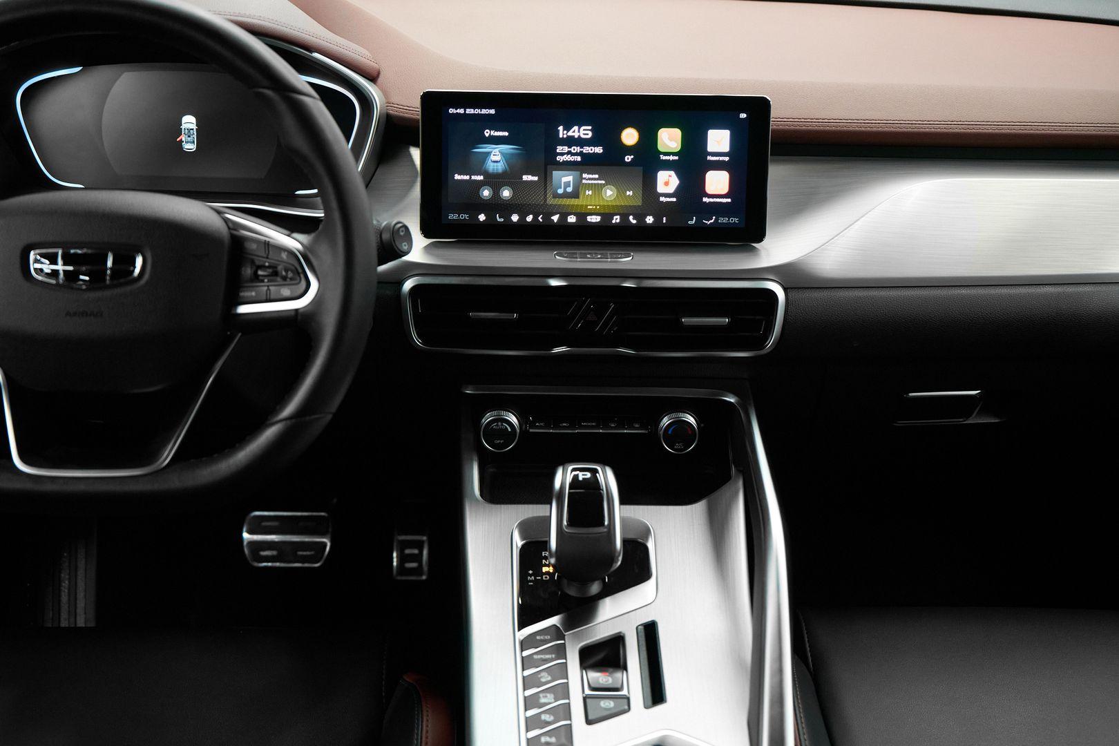 Geely Coolray 2024, черный
