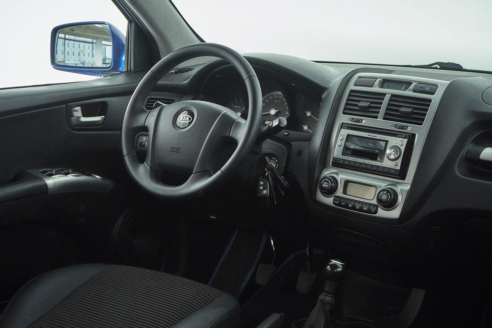Kia Sportage 2008, синий