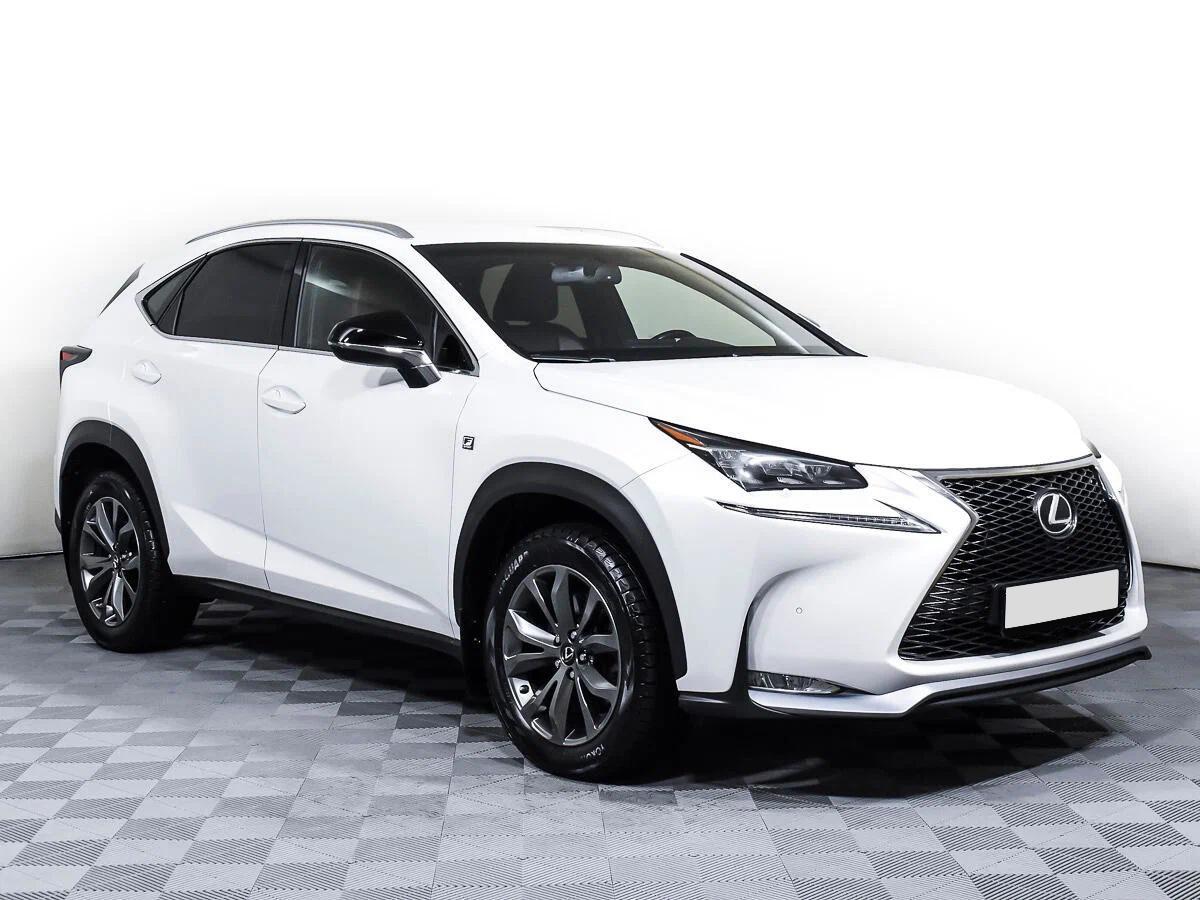 Lexus NX 2016, белый