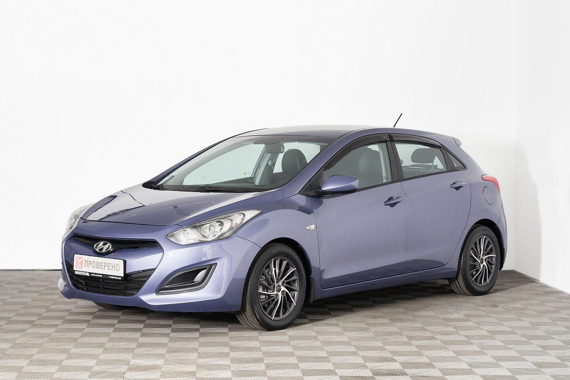 Hyundai i30 2012, синий