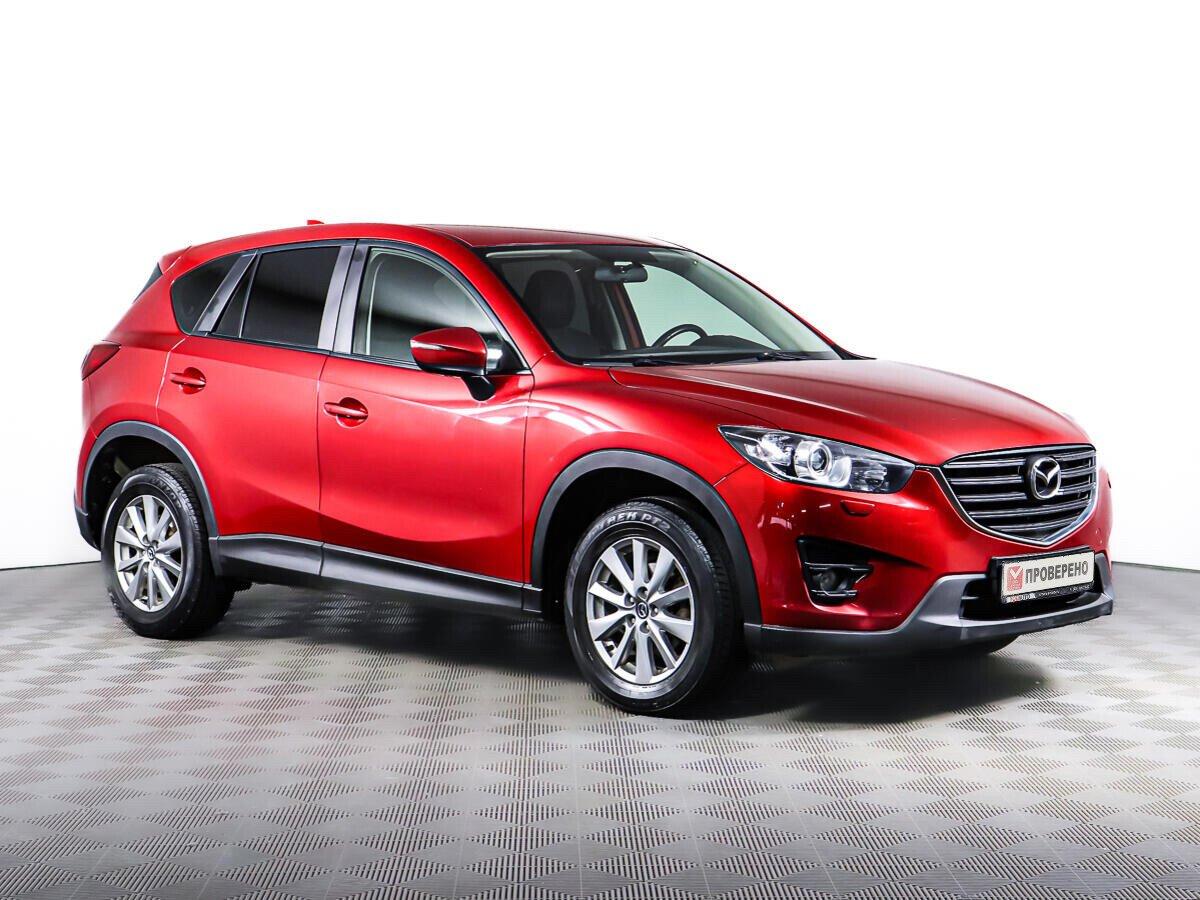 Mazda CX-5 2017, красный