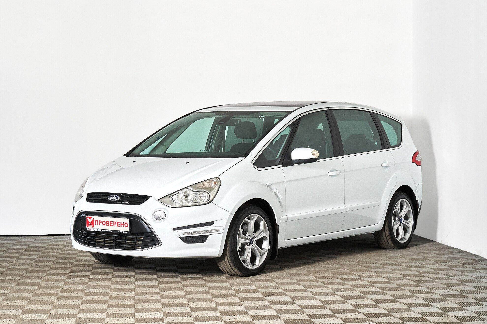 Ford S-MAX 2012, белый