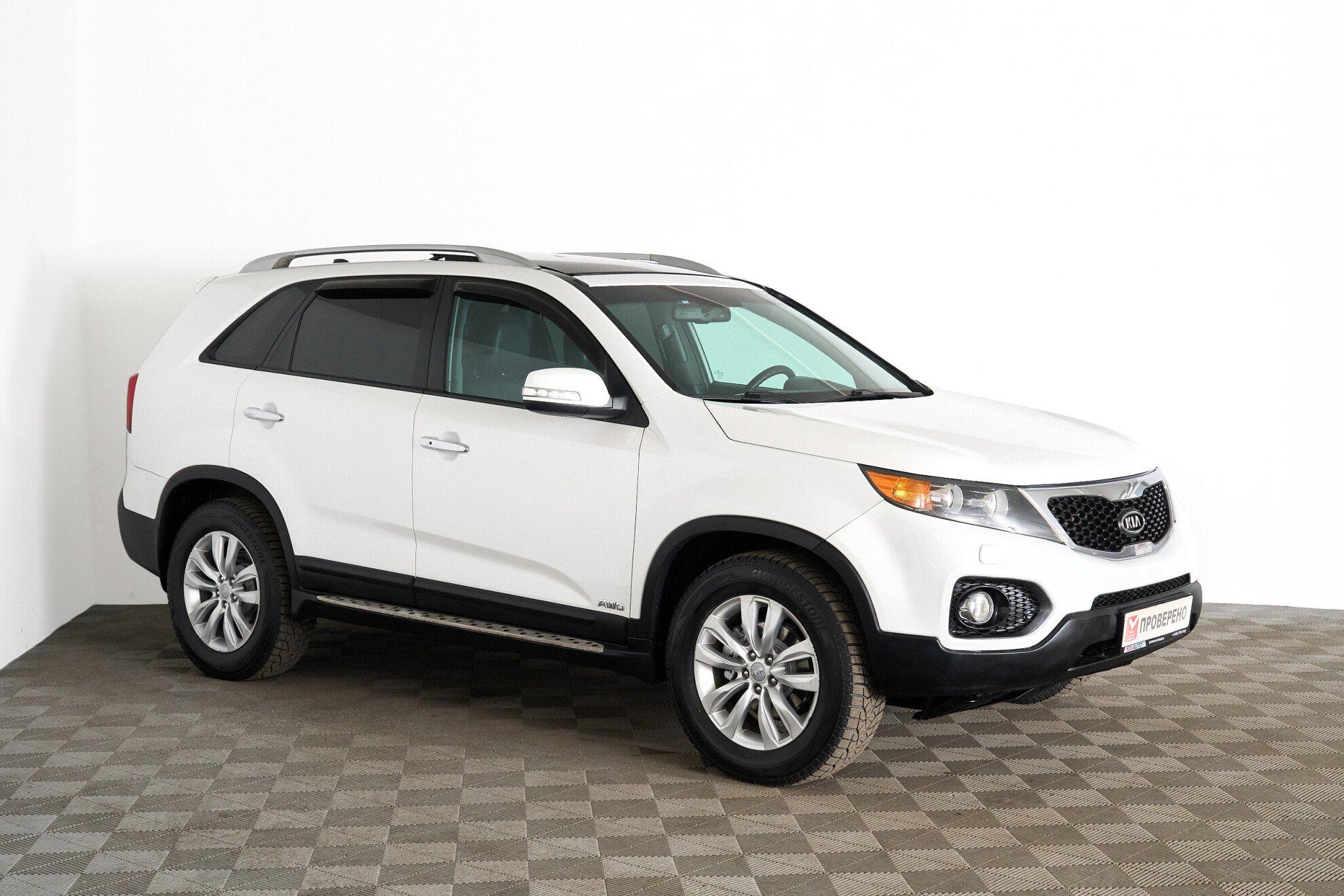 Kia Sorento 2011, белый