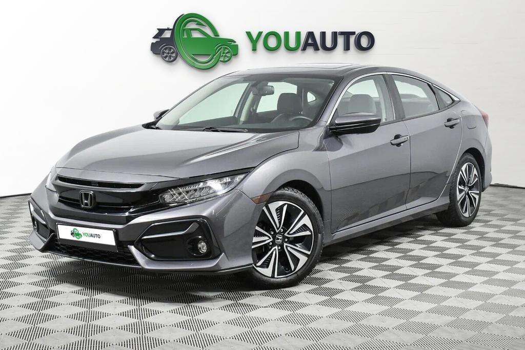 Honda Civic 2018, серый