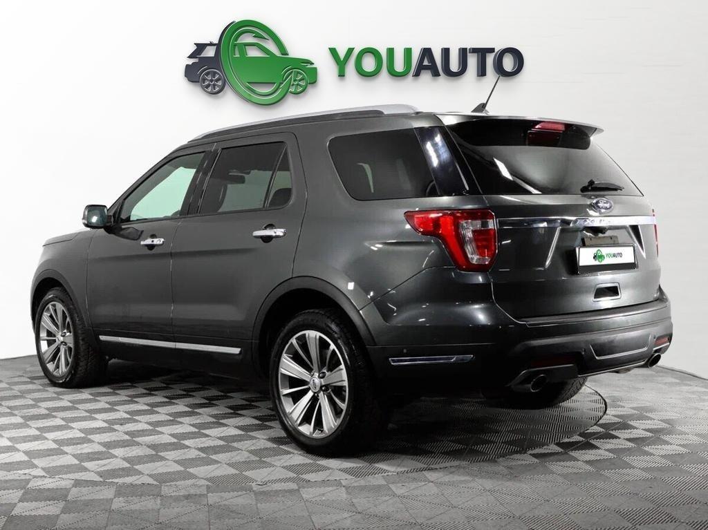 Ford Explorer 2019, серый