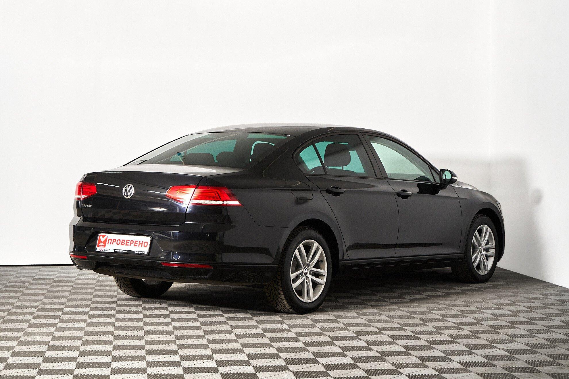 Volkswagen Passat 2019, черный
