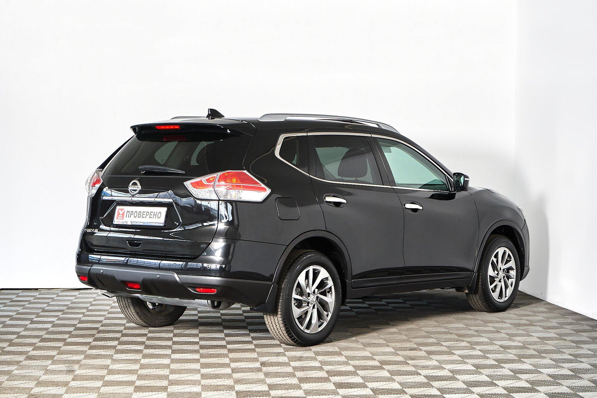 Nissan X-Trail 2017, черный