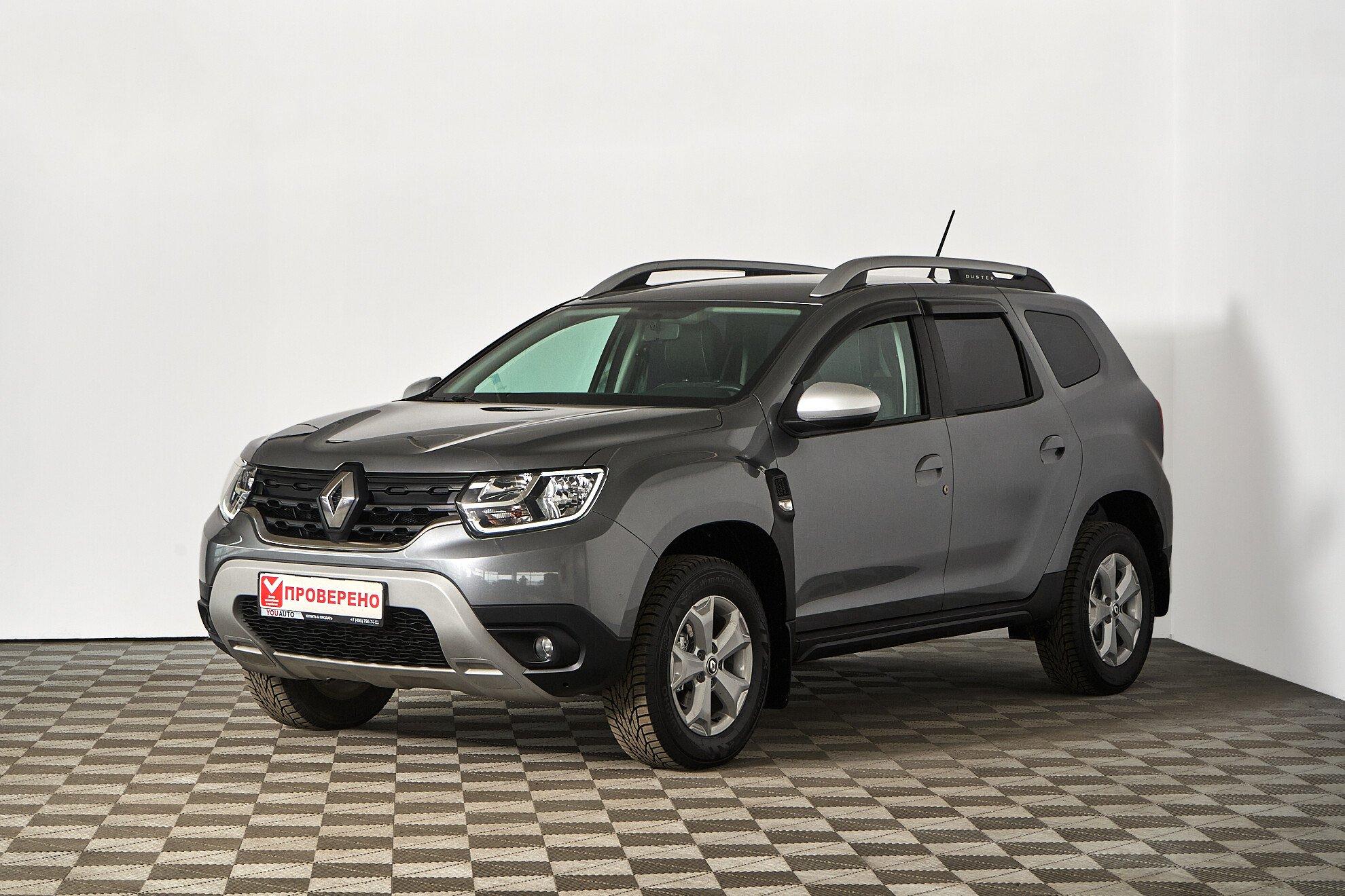 Renault Duster 2022, серый
