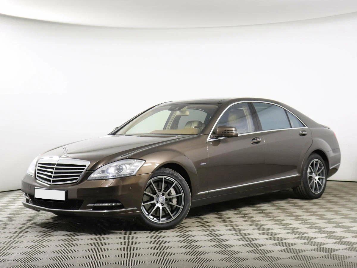 Mercedes-Benz S-Класс 2012, коричневый