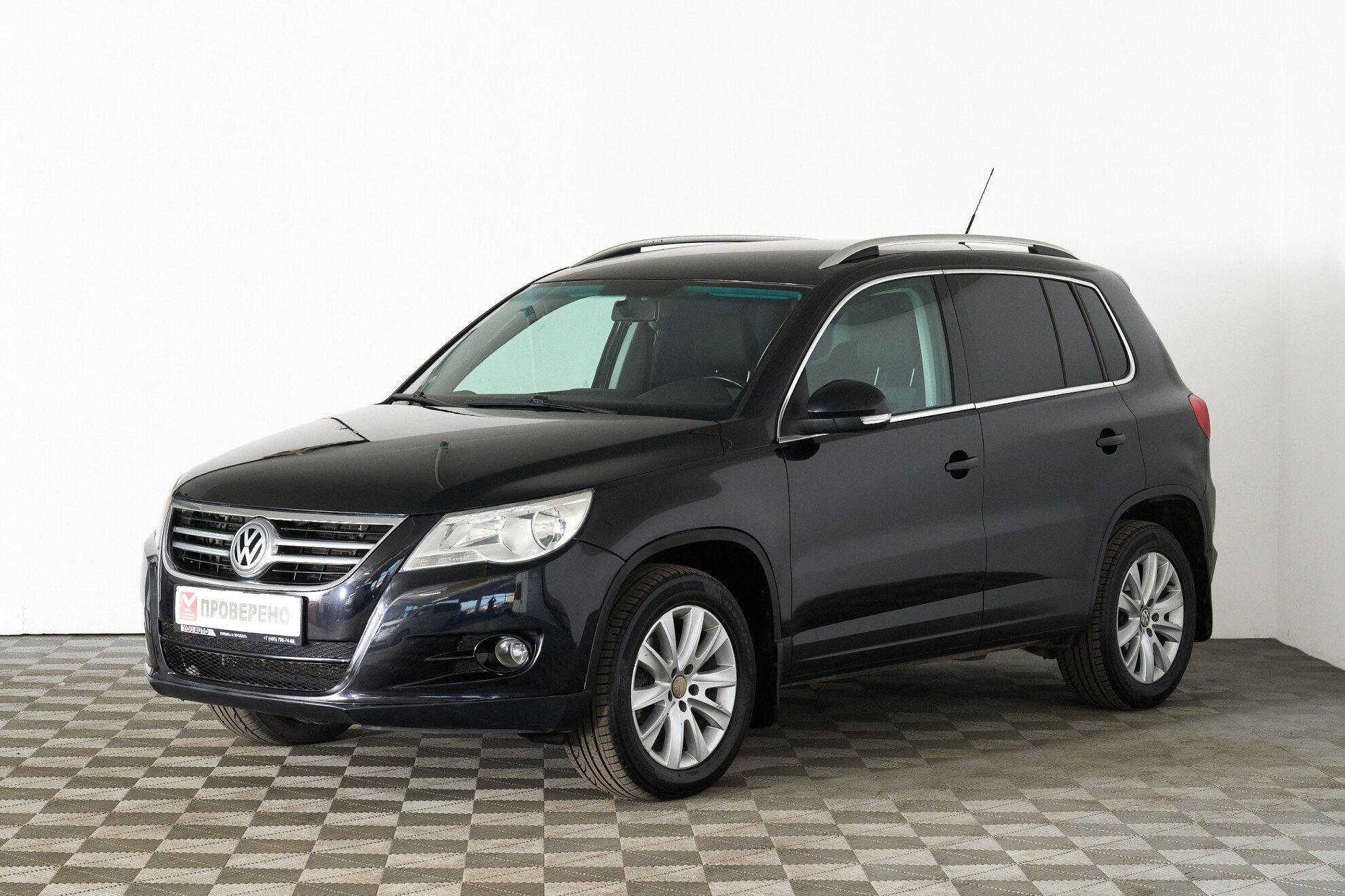 Volkswagen Tiguan 2008, черный